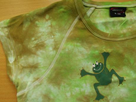 Tričko s žabkami, l