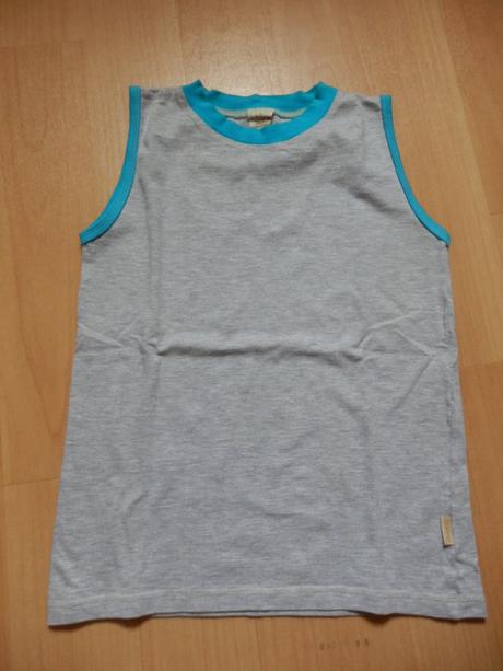 Triko, tričko bez rukávů, tílko - farmers, 128