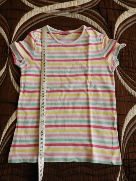 Tričko krátký rukáv proužky, kiki&koko,104