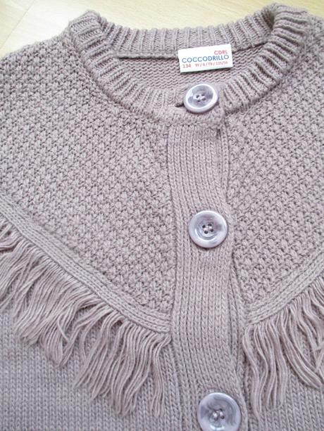 Pletený svetr 134/140, coccodrillo,140