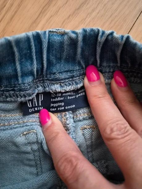 Gap denim jeggings, vel. 12/18 měsíců, gap,86