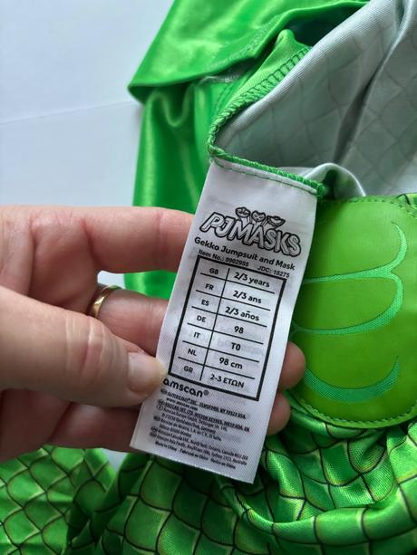 An20/ kostým pj maska - v.2/3 roky, 