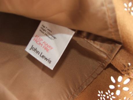 P129 lehká dívčí sukně vel. 7 let, john lewis,122