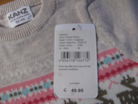 Dívčí úpletové šatičky - kanz, kanz,62