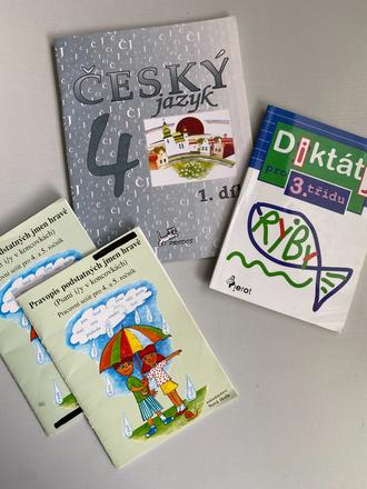 Český jazyk - prac. sešity 3. - 5. třída,