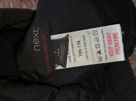 Kraťasy tmavě šedé, next,110