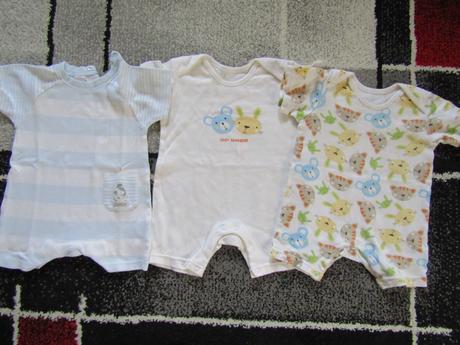 Letní overal-2 x zn.f & f ,1 x zn.next vel.68, f&f,68