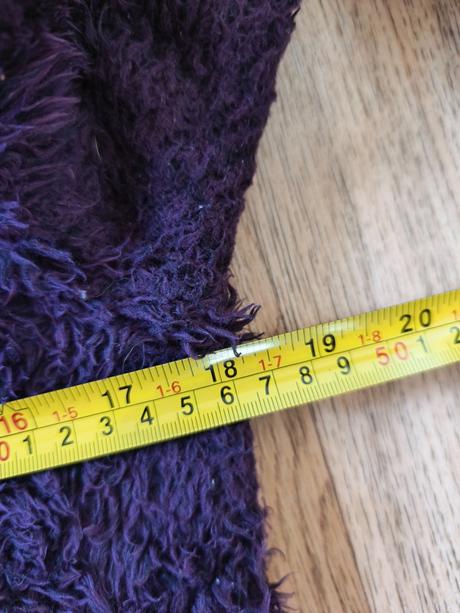 Plyšová mikina bunda chlupatka 158/164, c&a,164