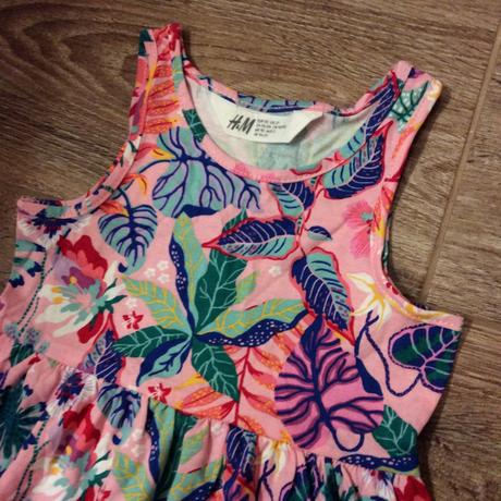Barevné bavlněné šaty h&m, h&m,92