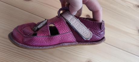 Růžové barefoot sandály, tikki,27