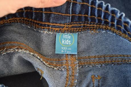 Džíny vel. 6 - 7 let, pepco,122