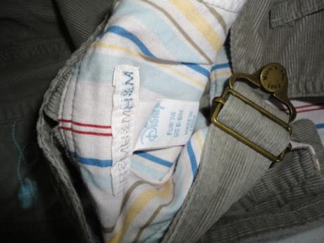 Jako nové kraťasy s přebalem z h+m, vel. 74, h&m,74