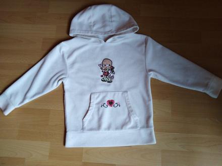 Bílá mikina, girl2girl,116