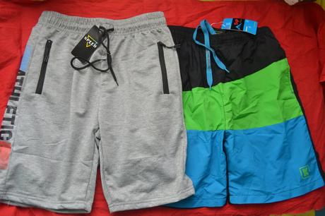 2x moderní  chlapecké kraťasy kugo v.152,158, kugo,152 / 158
