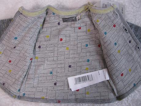 Novorozenecký kabátek, mikinka v.0 měs., house,50