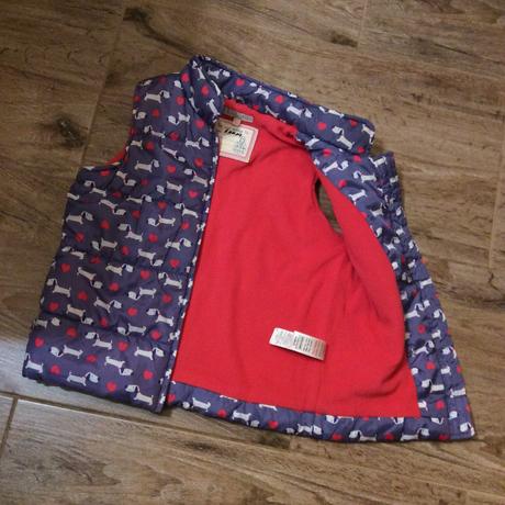 Pejsková vesta podšitá fleecem, marks & spencer,122