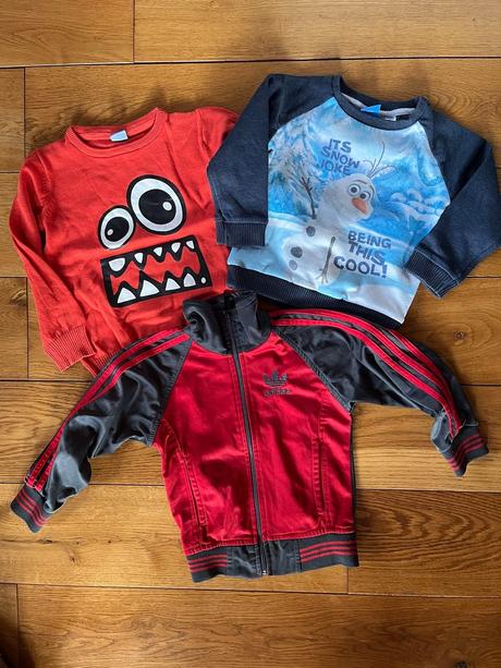 Set oblečení pro kluky - 11ks, vel. 2-4 roky, 104–116