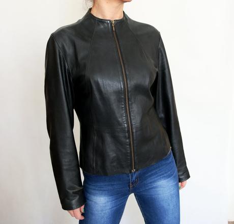 Kožená bunda marks & spencer vel.40, marks & spencer,l