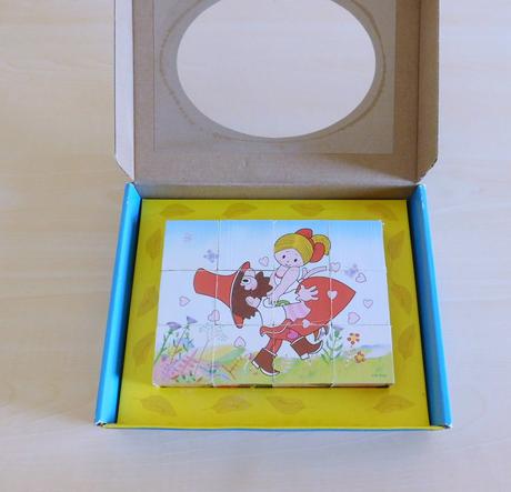 Dřevěné skládací kostky, 