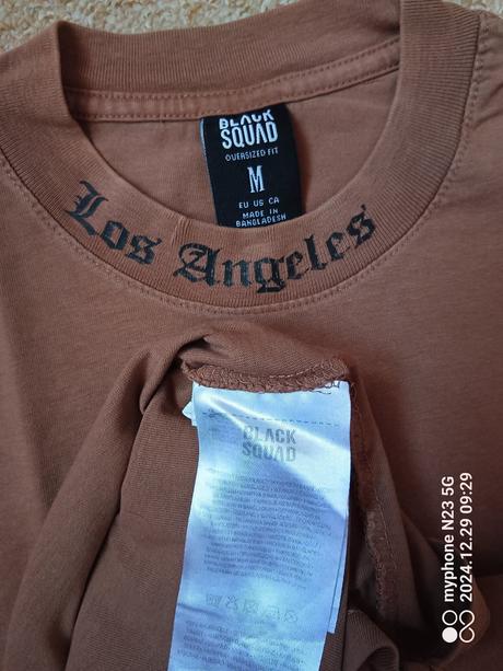 Tričko zn."black squad" vel."m" i větší vel., m