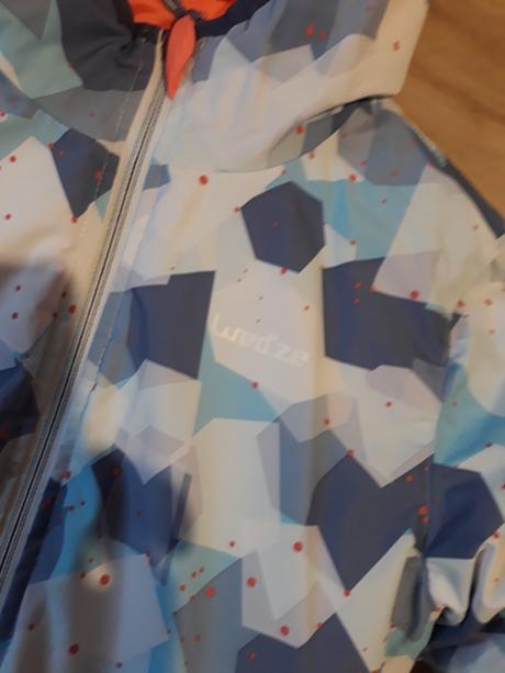 Zimní bunda oboustraná, decathlon,128