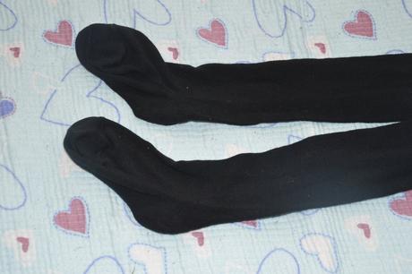 104,110 punčošky punčocháče punčochy černé, 104