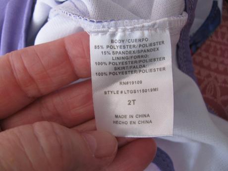 Jednodílné dívčí plavky ariel v.92-98, 98