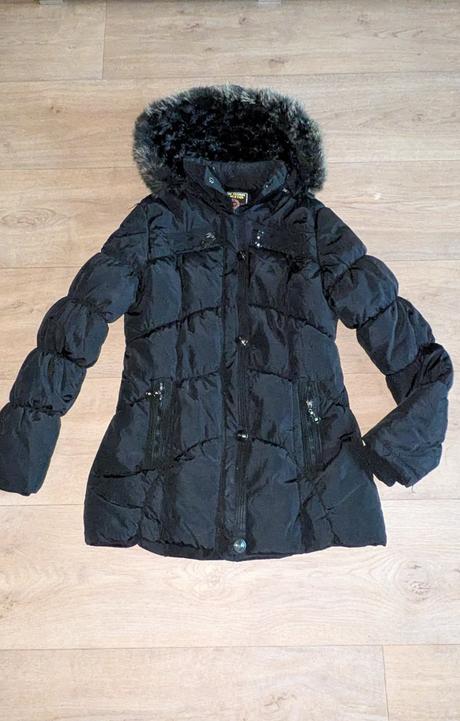 Delší teplá zimní bunda vel. 40, 40