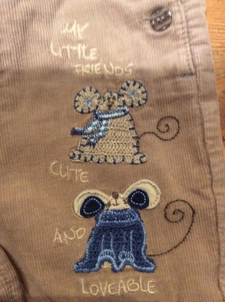 Manšestrové lacláče 6m - next, next,68