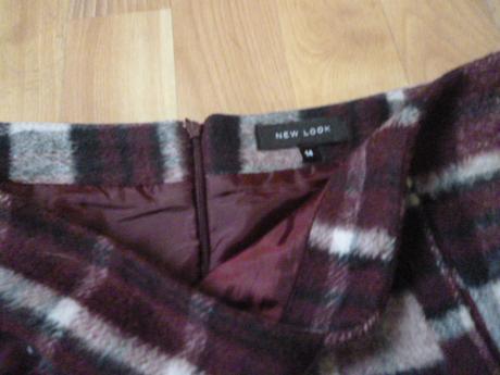 Káro sukně pro maminy vel.xl, new look,xl