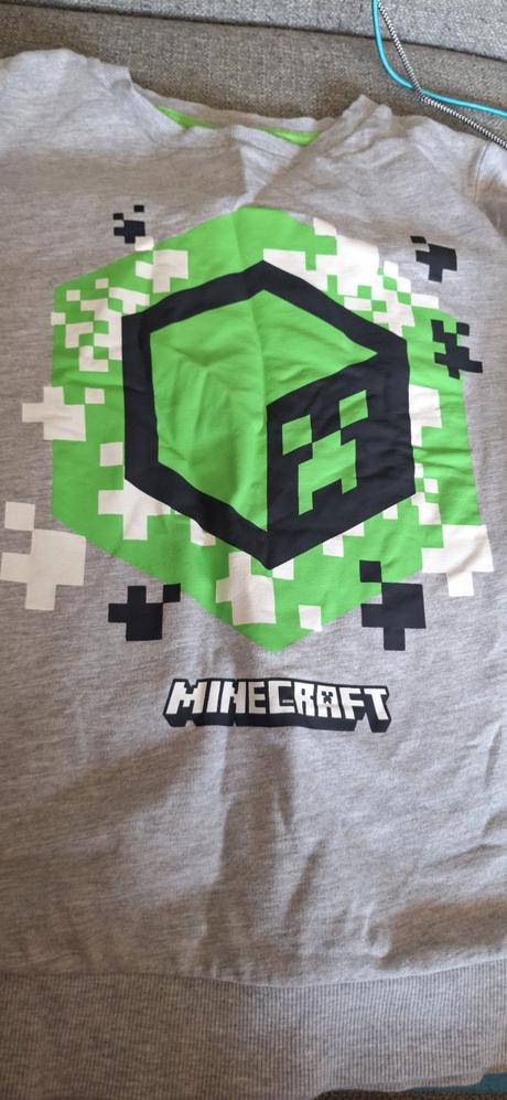 Chlapecká mikina vel. 146/152, minecraft, 146