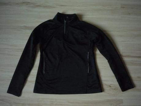 Sportovní mikina černá, crivit,s