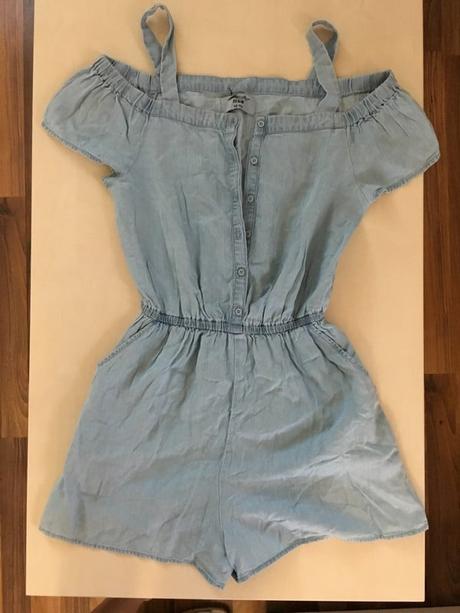 Nový džínový overal, vel 15/170 či s/m, denim, denim,170