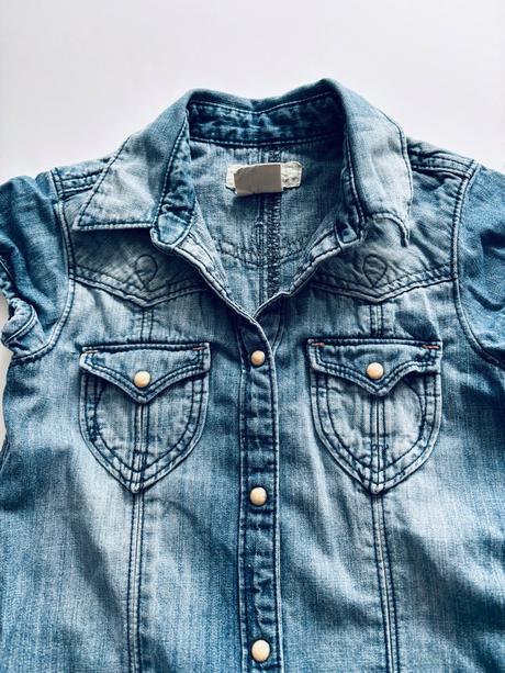 Ob/ šaty džínové - v.116, 116