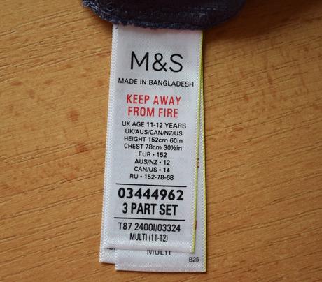 Tričko vel. 11 - 12 let, marks & spencer,152