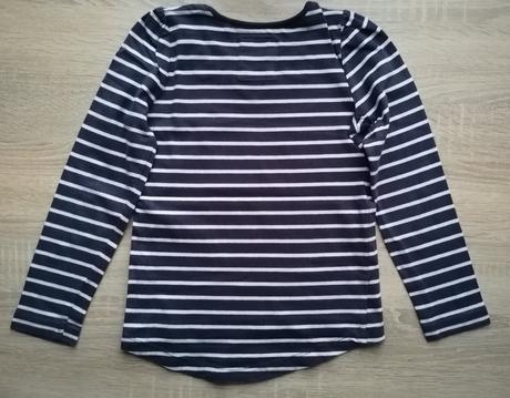 Bavlněné pruhované tričko tu vel 116, tu,116
