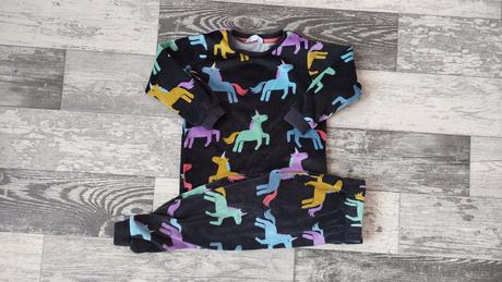 Pyžamo dívčí samet unicorn, marks & spencer,86