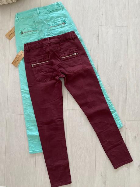 Strečové skinny kalhoty, vel. xs - m, 34 - xs