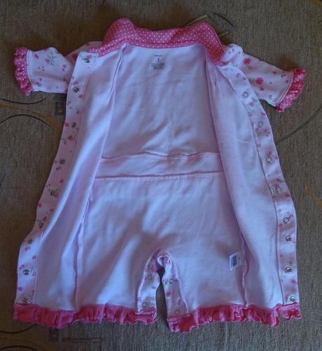 Overal bez ťapek s límečkem, vel. 56, carter's,56