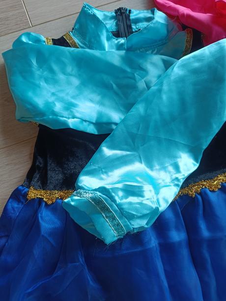 Kostým princezny anny - frozen, vel 134/140,