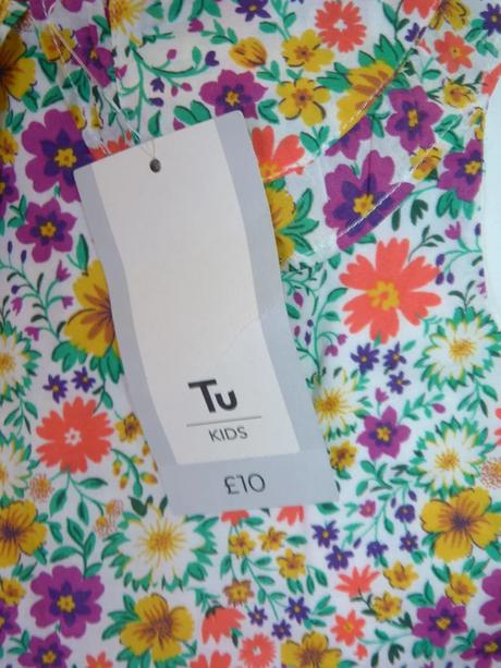 Tu  letní květované šaty vel. 110, tu,110