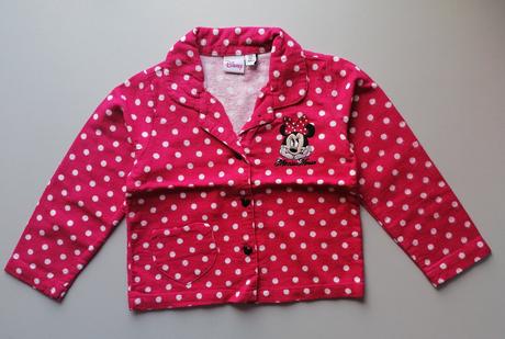 Pyžamový kabátek minnie vel 98 - 104, disney,98