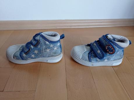 Plátěné tenisky pláťáky protetika vel. 22, protetika,22