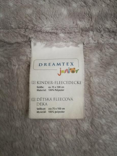 Dětská zimní fleece deka zn. dreamtex, 