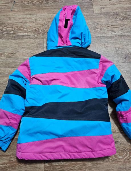 Dívčí lyžařská bunda color kids vel. 116/122, 122