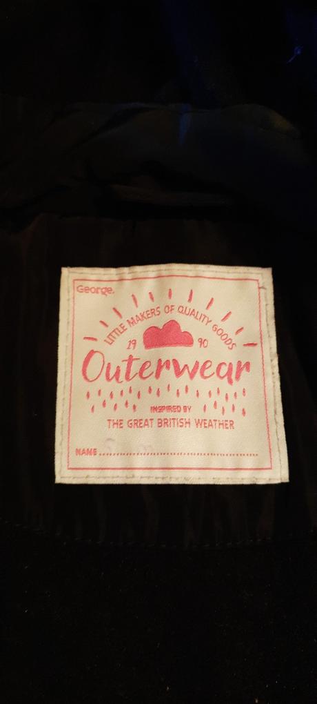 Dívčí zimní bunda značky george, vel. 7-8let, george,122