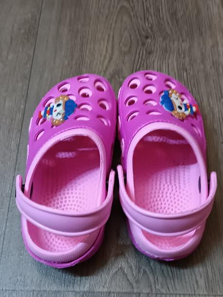Dívčí nazouváky ve stylu crocs,vel. 26, 26