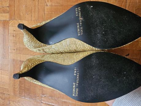 Zlaté lodičky vel.39, 39