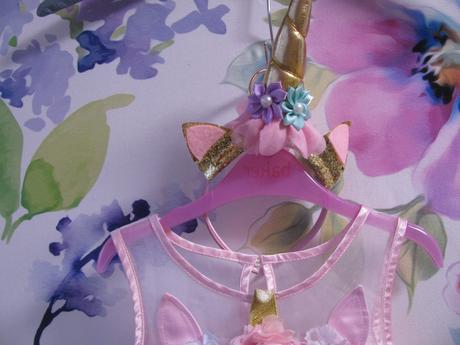 Kostým-krásné šaty s čelenkou unicorn,