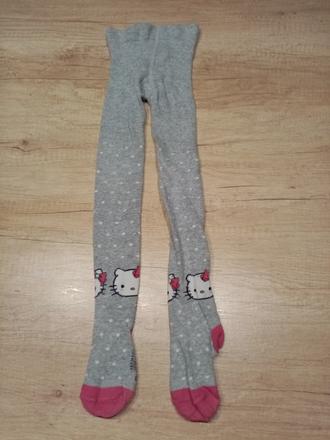 Punčocháče hello kitty vel. 110/116, hello kitty,110